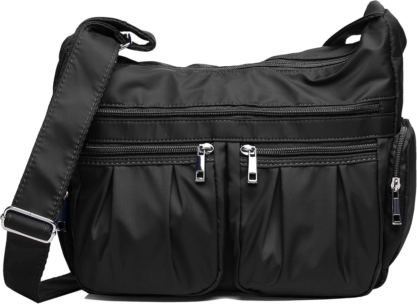 Crossbody Purses for Women Shoulder Handbags Lightweight Waterproof Nylon Travel Bag Ladies Pocketbooks