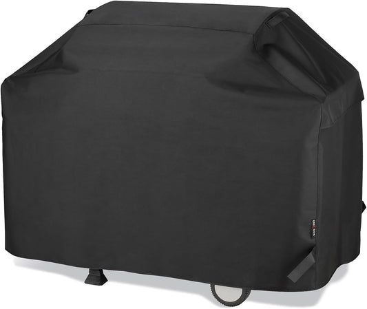 Heavy Duty Waterproof Barbecue Gas Grill Cover, 65-inch BBQ Cover, Special Fade and UV Resistant Material, Durable and Convenient, Fits Grills of Weber Char-Broil Nexgrill Brinkmann and More