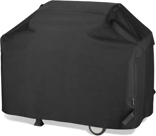 Grill Cover 60 Inch, Heavy Duty Waterproof Gas Grill Cover for Outside, Fade Resistant Outdoor Barbecue Protector, Compatible with Weber Char-Broil Nexgrill BBQs up to 58" Wide