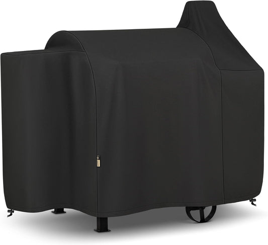 Grill Cover Compatible with Pit Boss 820 Deluxe, Pro Series 850, Heavy Duty Waterproof Wood Pellet Smoker Covers for Pitboss 820D, PB820FB, 820XL, 820D3, 820SC, 820PS1, All Weather Protection