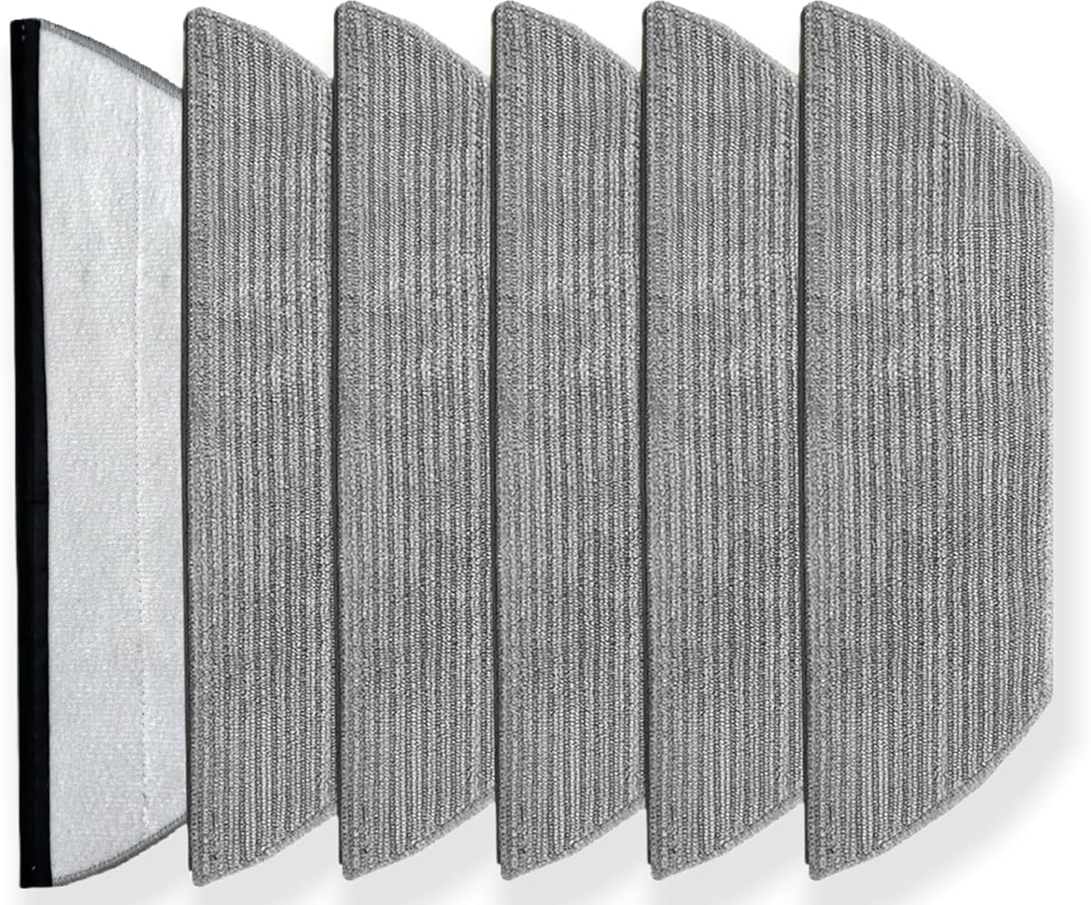 Replacement Mop Pads Compatible with Shark AV2800ZE RV2820YE RV2820ZE AV2820S AV2820AE RV2800AE RV2800S PowerDetect Never Touch Pro Robot Vacuum,Washable Reusable Replacement Microfiber Soft Mop Pads
