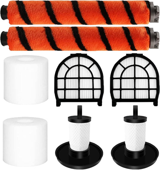 Replacement Parts Compatible with Shark LZ600 LZ601 LZ602, LZ602C APEX UpLight Lift-Away DuoClean Vacuum Cleaner.Accessory Pack of Soft Brush,Pre-Motor Filter,Post-Motor Hepa Filter,Foam Filters