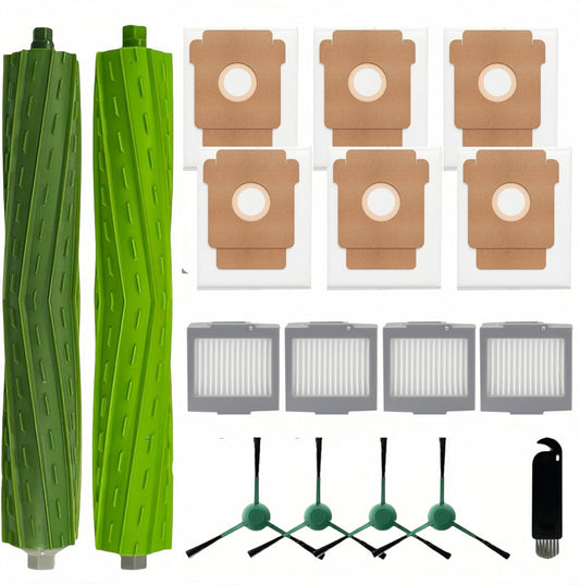 Roomba Max 705 504 Vac Plus Replacement Parts Accessories kit for iRobot Roomba Vacuum Cleaner,Replacement Parts with 6 Dust Bags, 4 Filters, 4 Side Brush, 2 Main Brushes, 1 Cleaning Tool