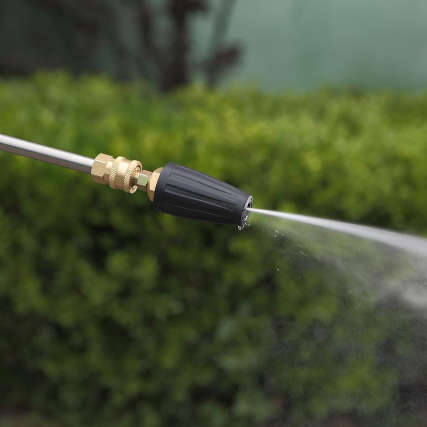 4000 PSI Rotating Turbo Nozzle Set, 1/4 Inch, With 5 Tips for Pressure Washer, Orifice 3.0