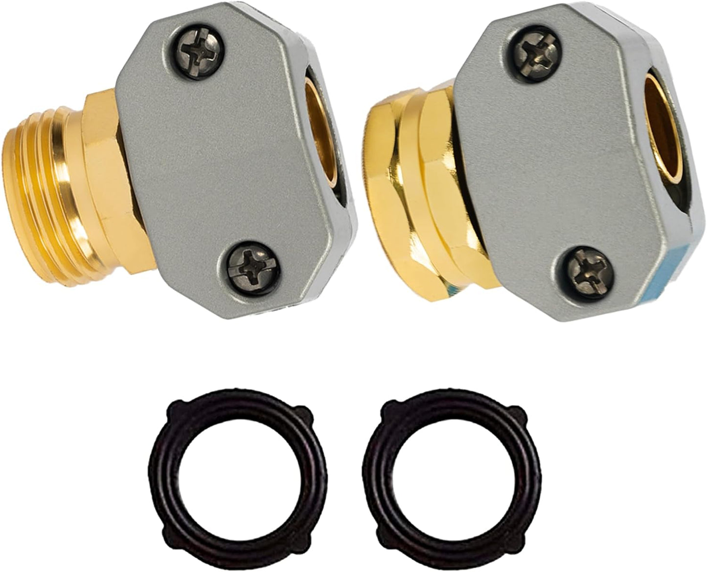 Garden Hose Quick Connect + Hose Repair Kit