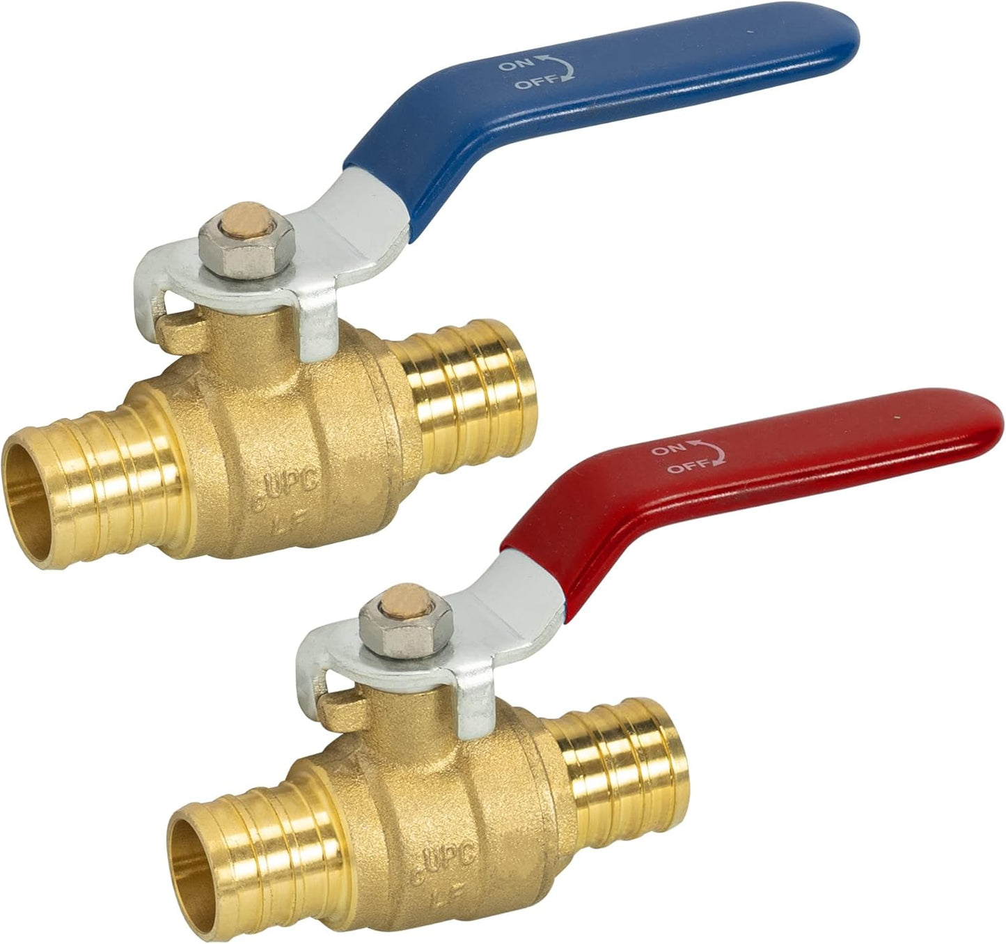Garden Hose Adapter + Pex Brass Full Port Shut Off Ball Valve