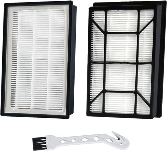 2 Pack EF-9 53296 HEPA Filter for Kenmore 22614, 31140, BU1005, BU1017 and Kenmore Elite 21814, 31150, 81714, BU1018 Upright and Canister Vacuum Cleaner, EF9 HEPA Vaccum Filter + 1 Clean Brush