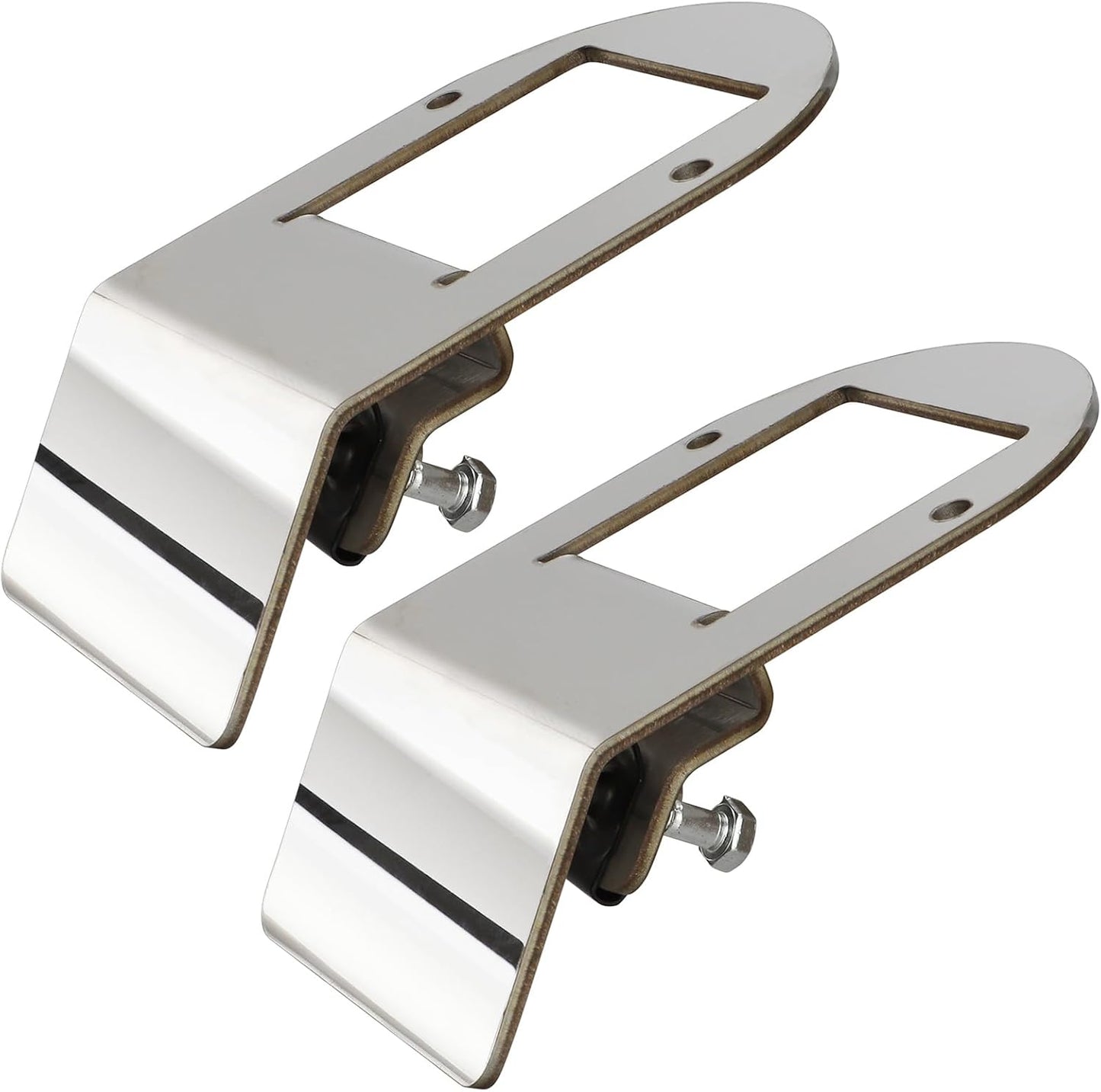 Watermelon Under Glow Frame Bracket Watermelon Frame Bracket Angled Mount Clamp Universal Clamp Style Mount With Stainless Steel For Universal Truck RV 2pcs