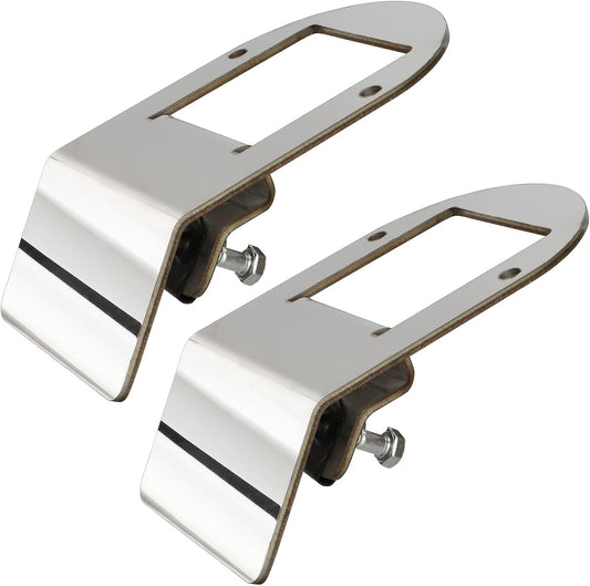 Watermelon Under Glow Frame Bracket Watermelon Frame Bracket Angled Mount Clamp Universal Clamp Style Mount With Stainless Steel For Universal Truck RV 2pcs
