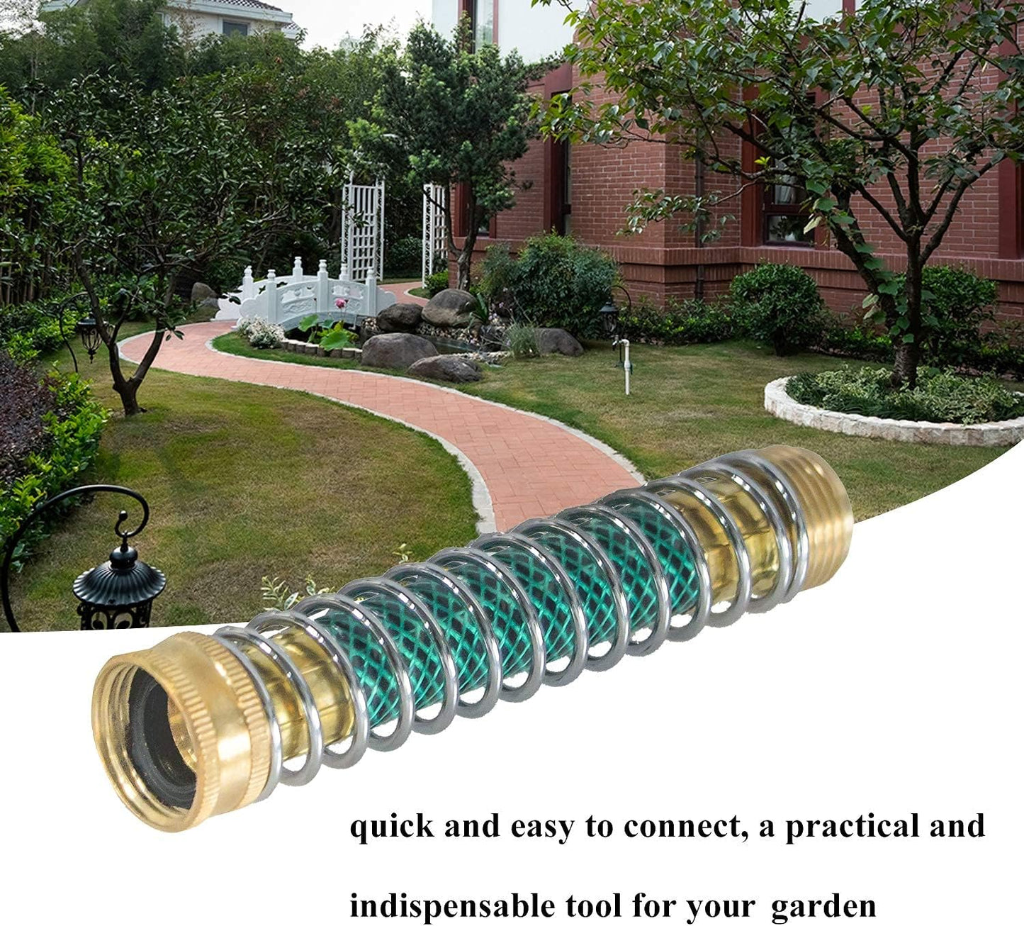 Garden Hose Protector + Garden Hose Repair Kit