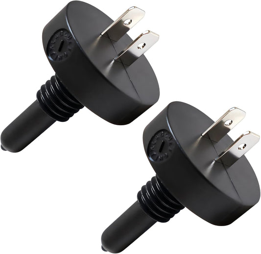 M414704 Washer/Dryer Thermistor Compatible with Alliance, Speed Queen, Huebsch Washer/Dryer M411758 TU20784 (Black 2PC)