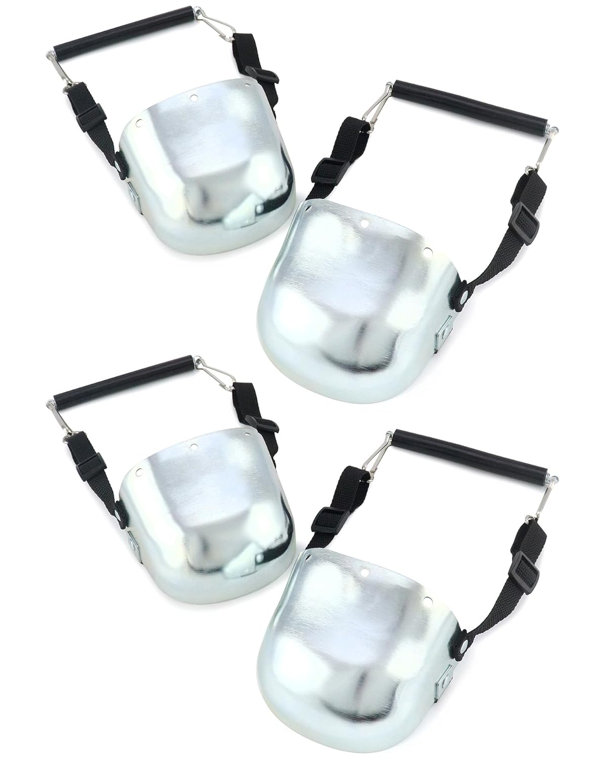 Steel Toe Guard, Metatarsal Guards, Foot Guard with Adjustable Straps, Universal Size for Men and Women, 2 PairS
