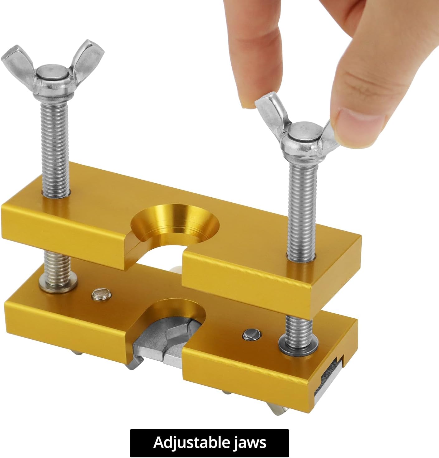 Trumpet Mouthpiece Remover Puller Tool for Brass-Wind Instrument, Gold