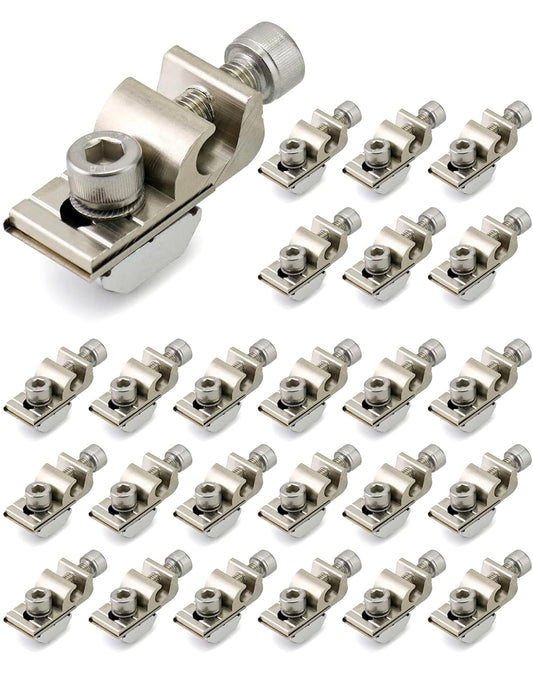 Grounding Lug 6.7mm – Aluminium Alloy Rail Connector for Solar Roof, Ground Mount & Carport Systems