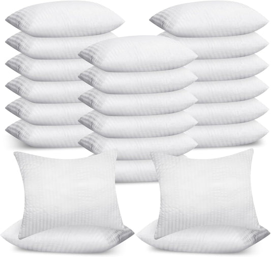20 Pcs Standard Bed Pillows for Sleeping Soft Down Alternative Hotel Bedding Pillows Inserts for Stomach Side and Back Sleepers (20 x 26 Inch)