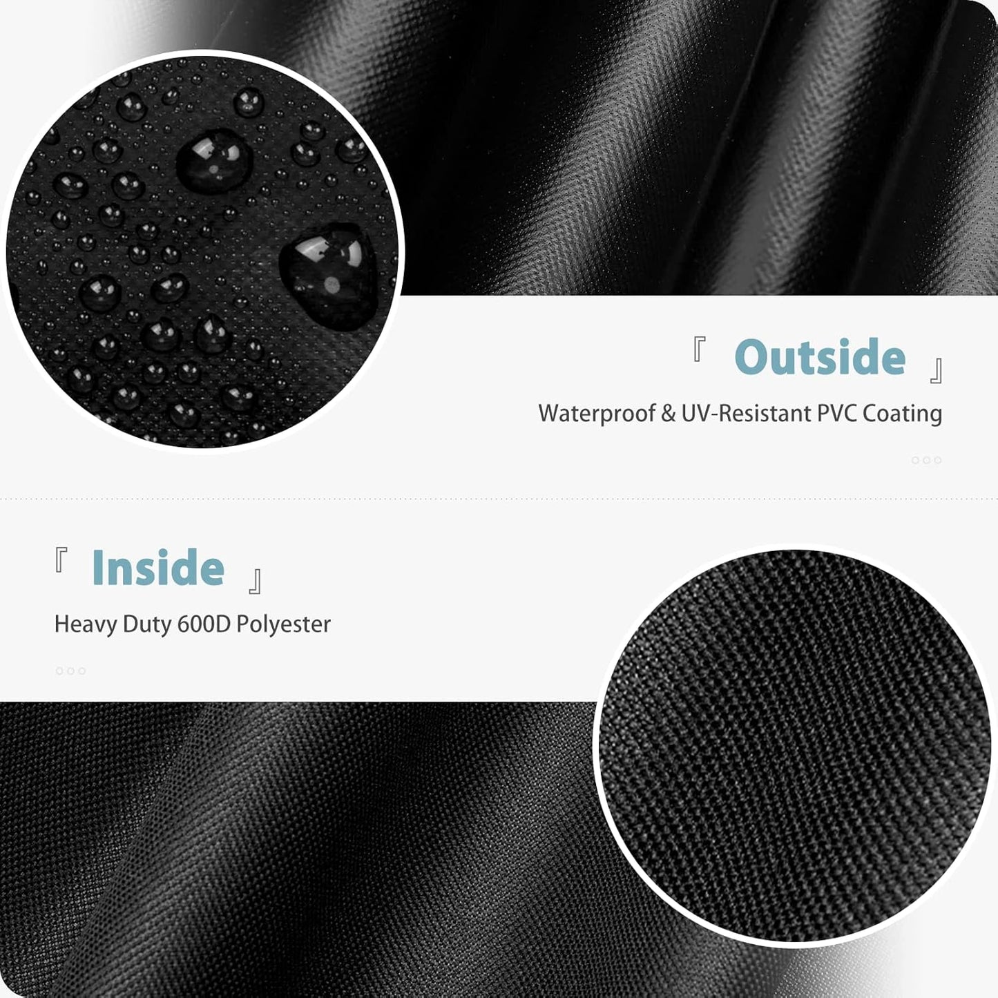 72 Inch Waterproof Cover for Outdoor Grills and Griddles - Compatible with Members Mark, Napoleon Prestige 500, Cuisinart Woodcreek 4-in-1 and More 5-6 Burner Models