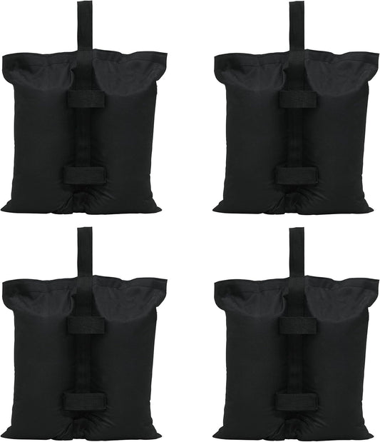 Canopy Weights Sand Bags, Sandbags for Weight, Tent Weight Bags Set of 4 for Camping Canopy, Outdoor Patio Shelter Umbrellas