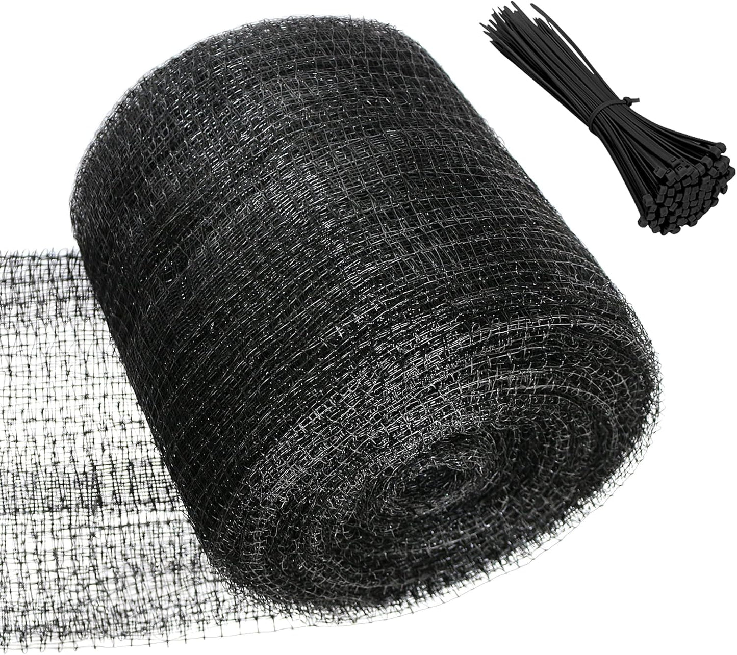 6.8ft x 65ft Anti Bird Netting, Pond Net with 50pcs Cable Ties - Protect Your Garden Vegetables Fruit Plants Ponds
