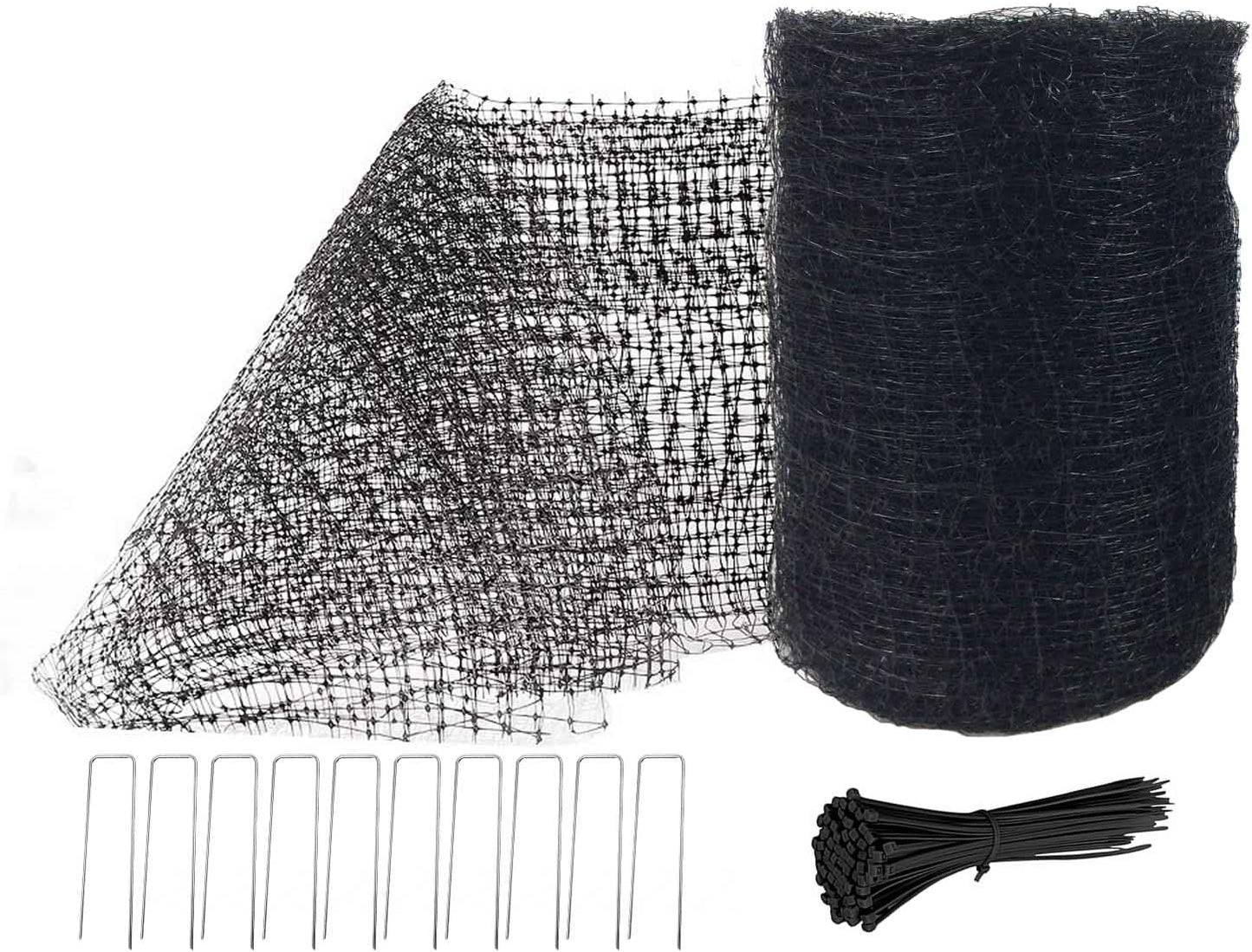 Deer Fence Netting, 7 x 100 Feet Anti Bird Deer Protection Net Reusable Protective Garden Netting for Plants Fruit Trees Vegetables Against Birds and Other Animals
