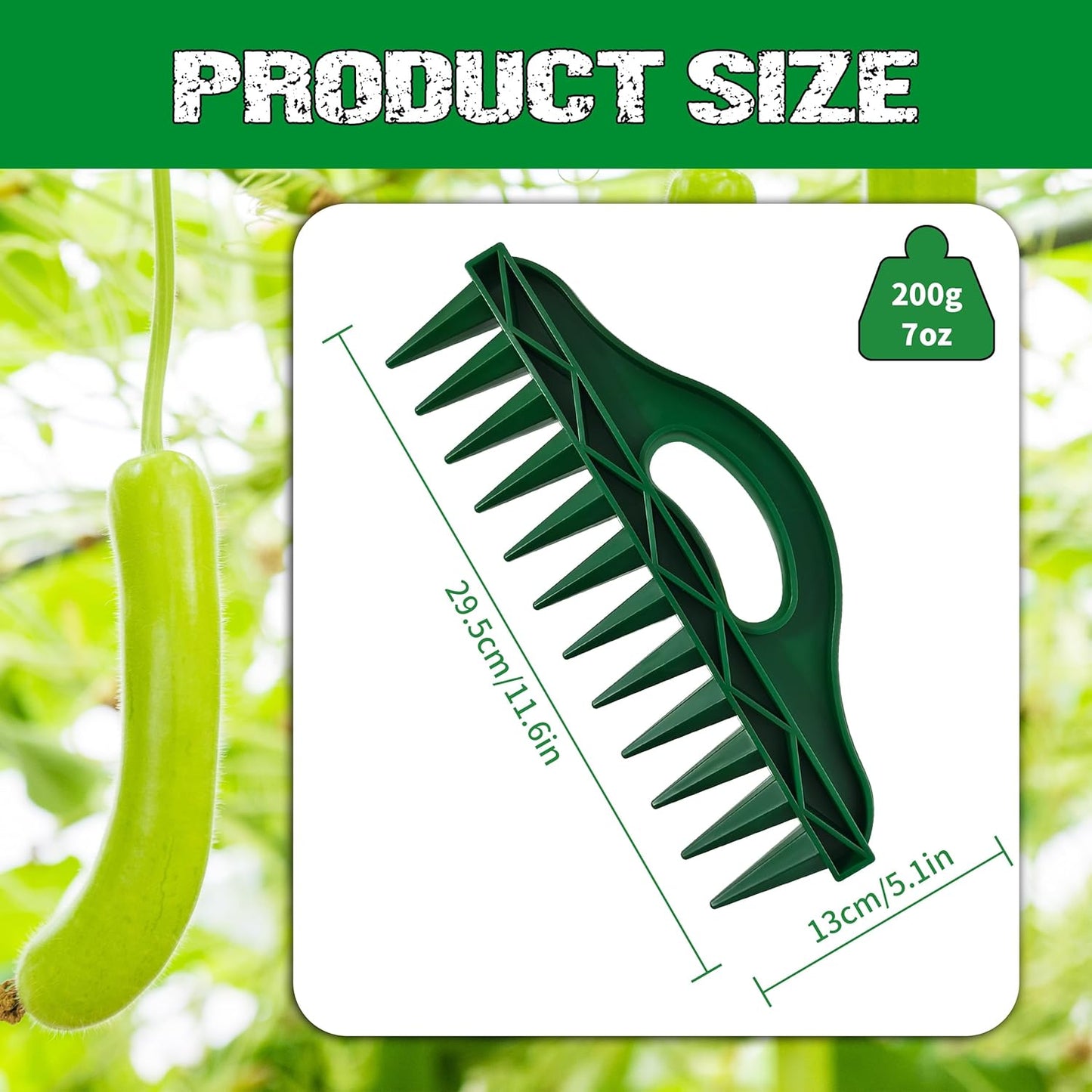 The Row Seeder by  – Handheld Garden Tool for Precise Seed & Seedling Spacing in Rows & Seed Trays – for Vegetables, Flowers & Herbs. Durable & Ergonomic