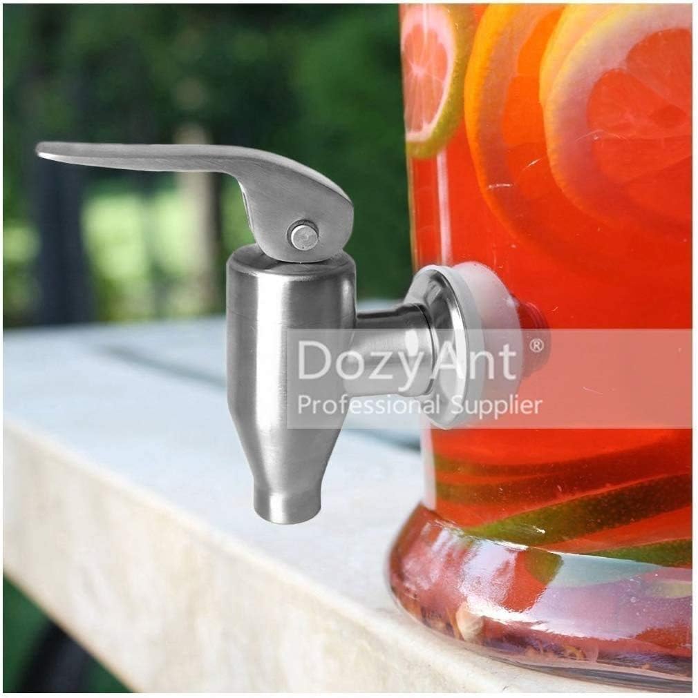 Beverage Dispenser Push Style Spigot,Stainless Steel Polished Finished, Water Dispenser Replacement Faucet, fits Berkey and Gravity Filter systems