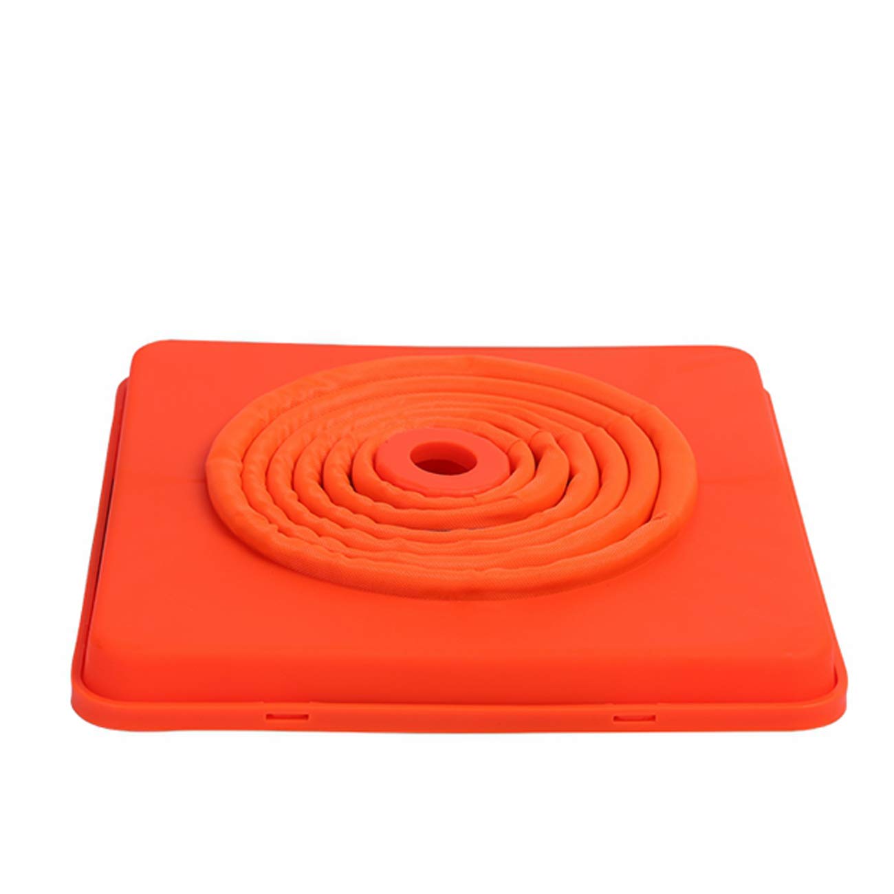 4 Pack 15.5 inch Collapsible Traffic Cones Multi Purpose Pop up Reflective Safety Cone