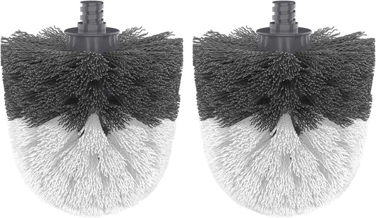 Premium Toilet Bowl Brush Replacement Head, 2 Pack