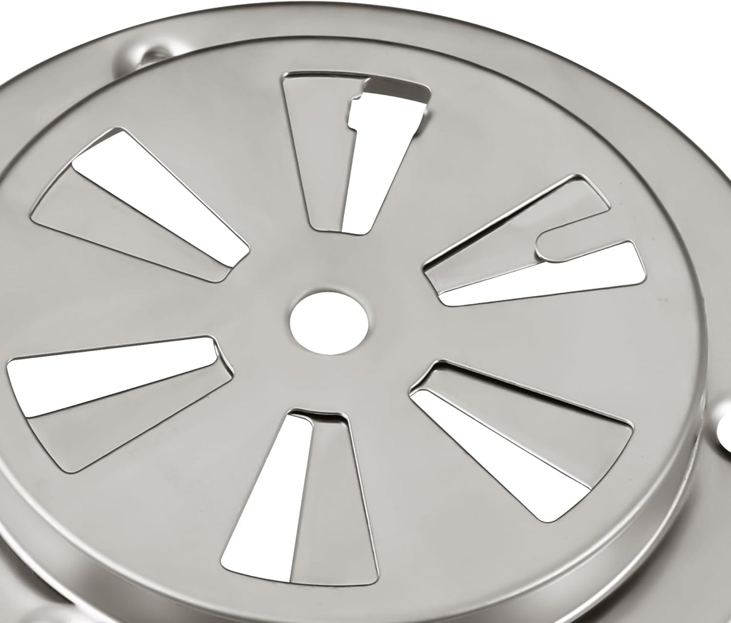 Stainless Steel BBQ Smoker Air Vent - Adjustable Grill Damper for Controlling Airflow - Replacement Parts for Grill and Smoker Vents - 8 Packs