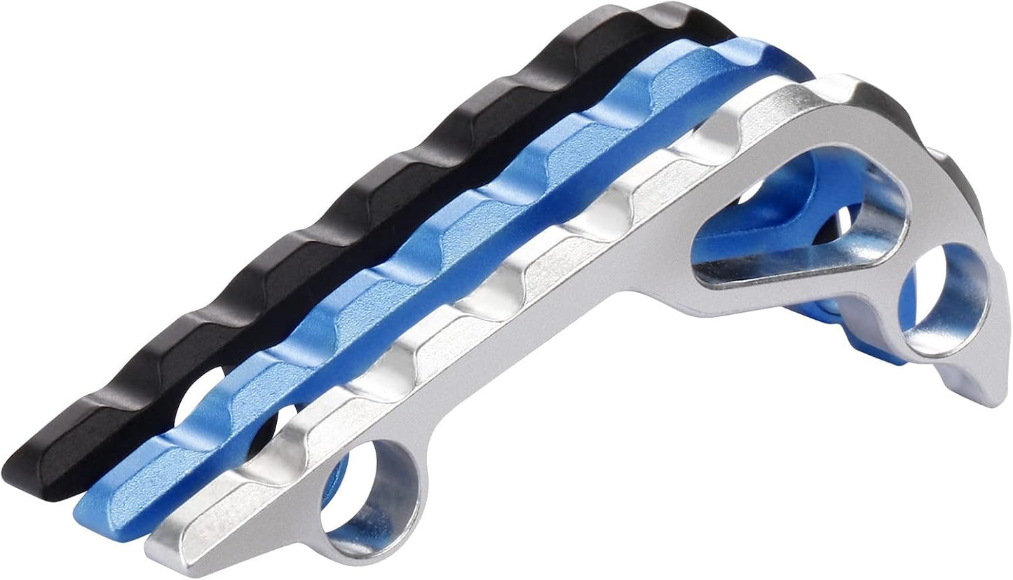 Back Spacer For Benchmade Bugout 535, Lightweight Aluminum Alloy CNC Back spacer, Premium Custom-made Aluminium Alloy Accessory, Black