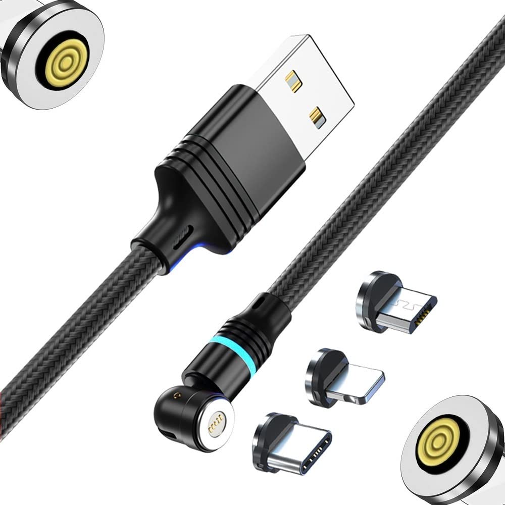 Magnetic Charging Tips 5pin Series,Type-c Tips 9Pack,Magnetic Type-C Tips,Just Charger Tips Without Magnetic Data Cable(Just 5pin USB-C Tips,9Pack)