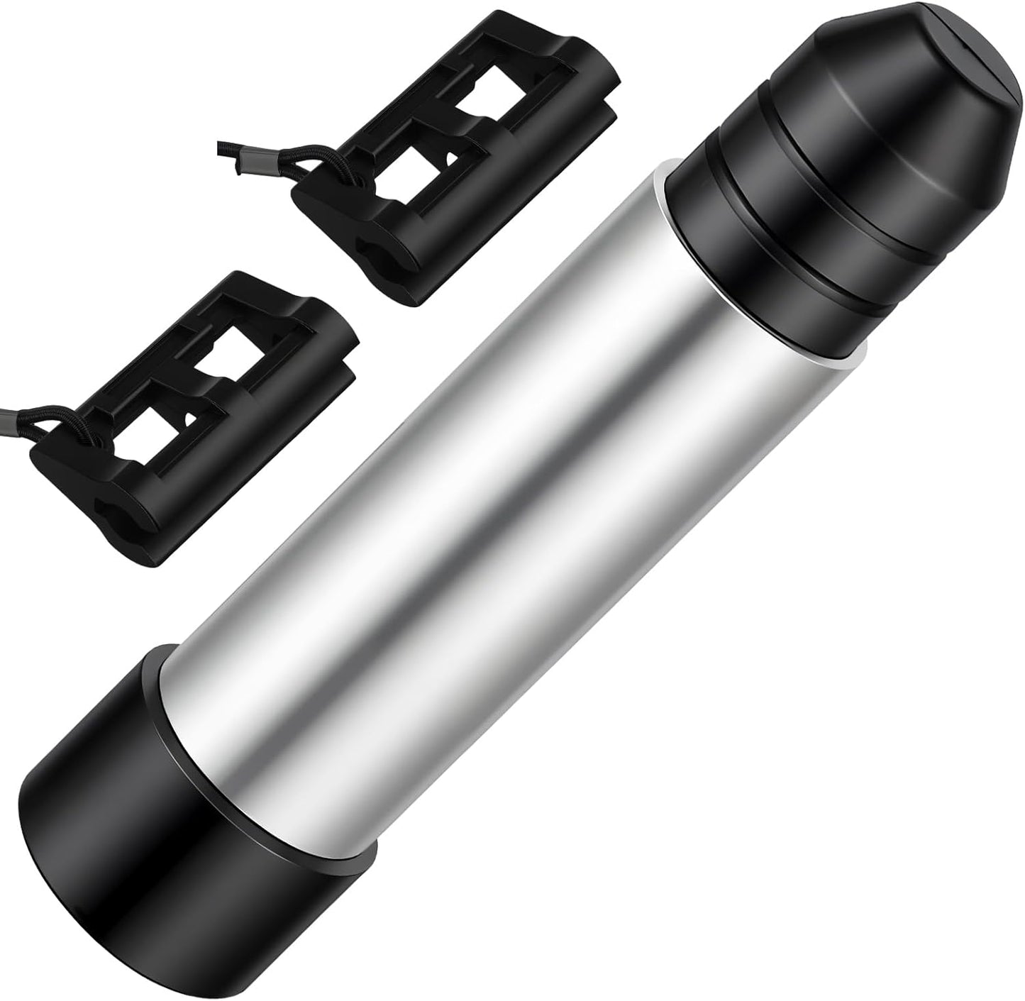 Outboard Motor Support and Hydraulic Steering Lock Set for Boat Transom Stabilization Prevents Motor Wobble & Enhances Trailers Safety