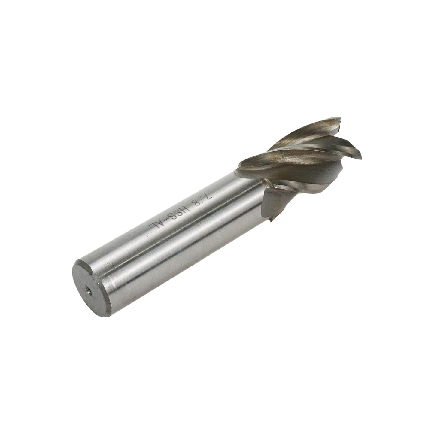 Square End Mill 7/8" Cutting Dia x 3/4" Shank Dia 4 Flute Straight End Mill Cutter