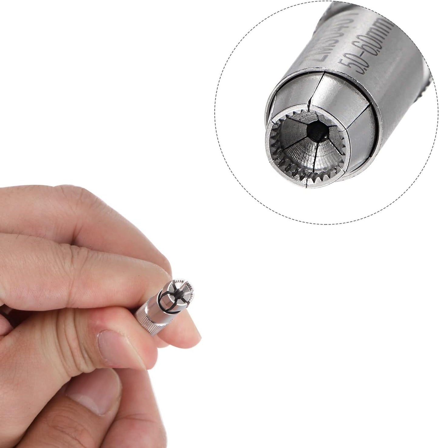 Watch Crown Winder Tool 5-6mm Manual Mechanical Winding Instrument Silver Stainless Steel Watch Repair Helper