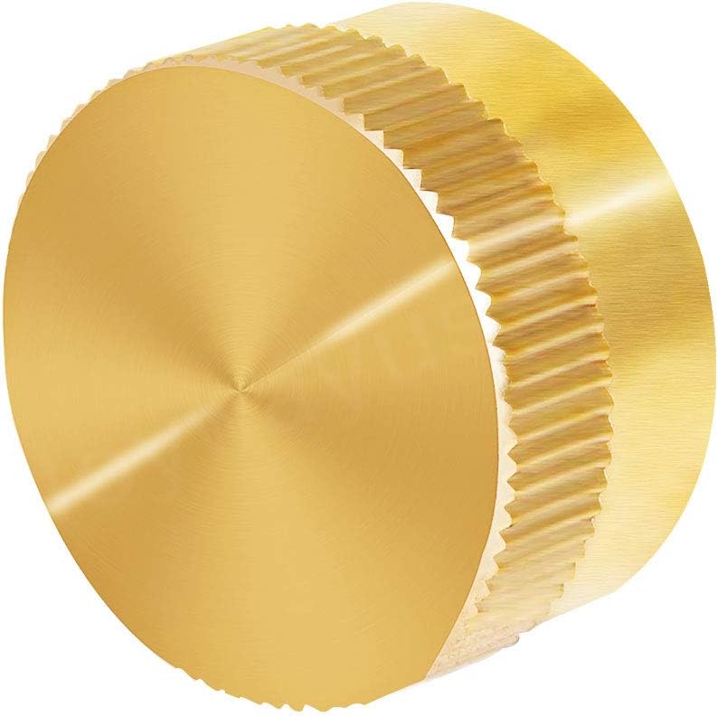 Solid Brass Refill Propane Bottle Cap Universal for All 1 LB Gas Tank Cylinder Sealed Protect Cap(Pack of 12)