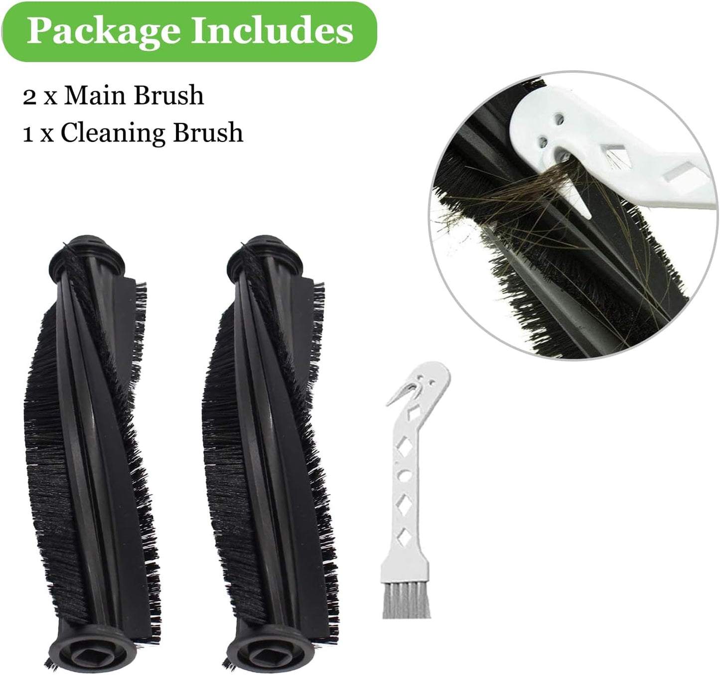 Main Roller Brush for Shark ION AV753 AV752 AV751 R85 RV850 S86 S87 S88 R71 R72 R75 RV761 RV771 RV871 ION Robot Vacuum Cleaner Replacement Accessories