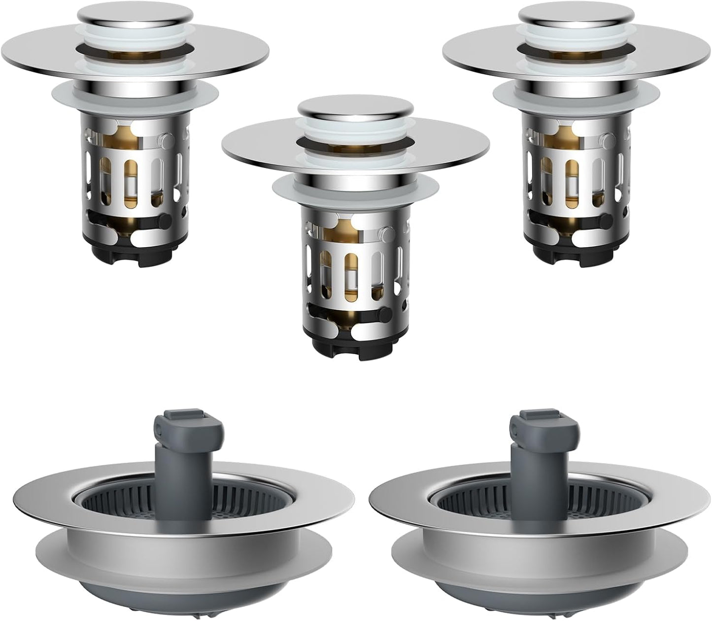 Bathroom & Kitchen Sink Strainer