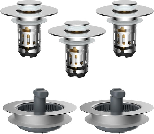 Bathroom & Kitchen Sink Strainer