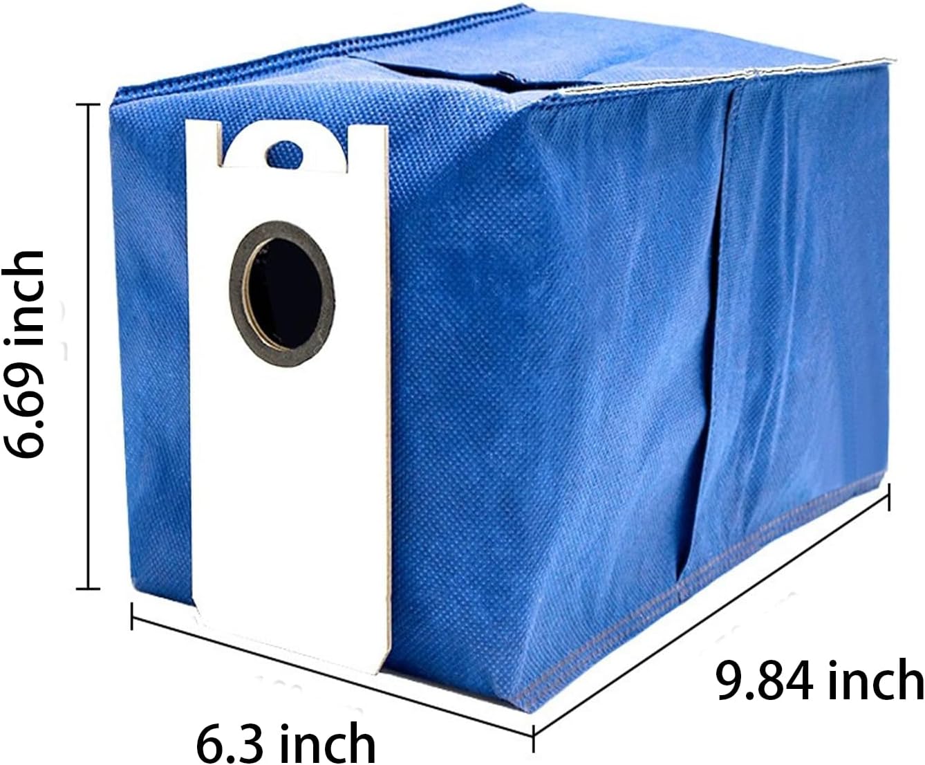 6 Pack Dust Bags for bObsweep UltraVision for UltraVision Pet Self Empty Robot Vacuum Replacement Accessory Parts