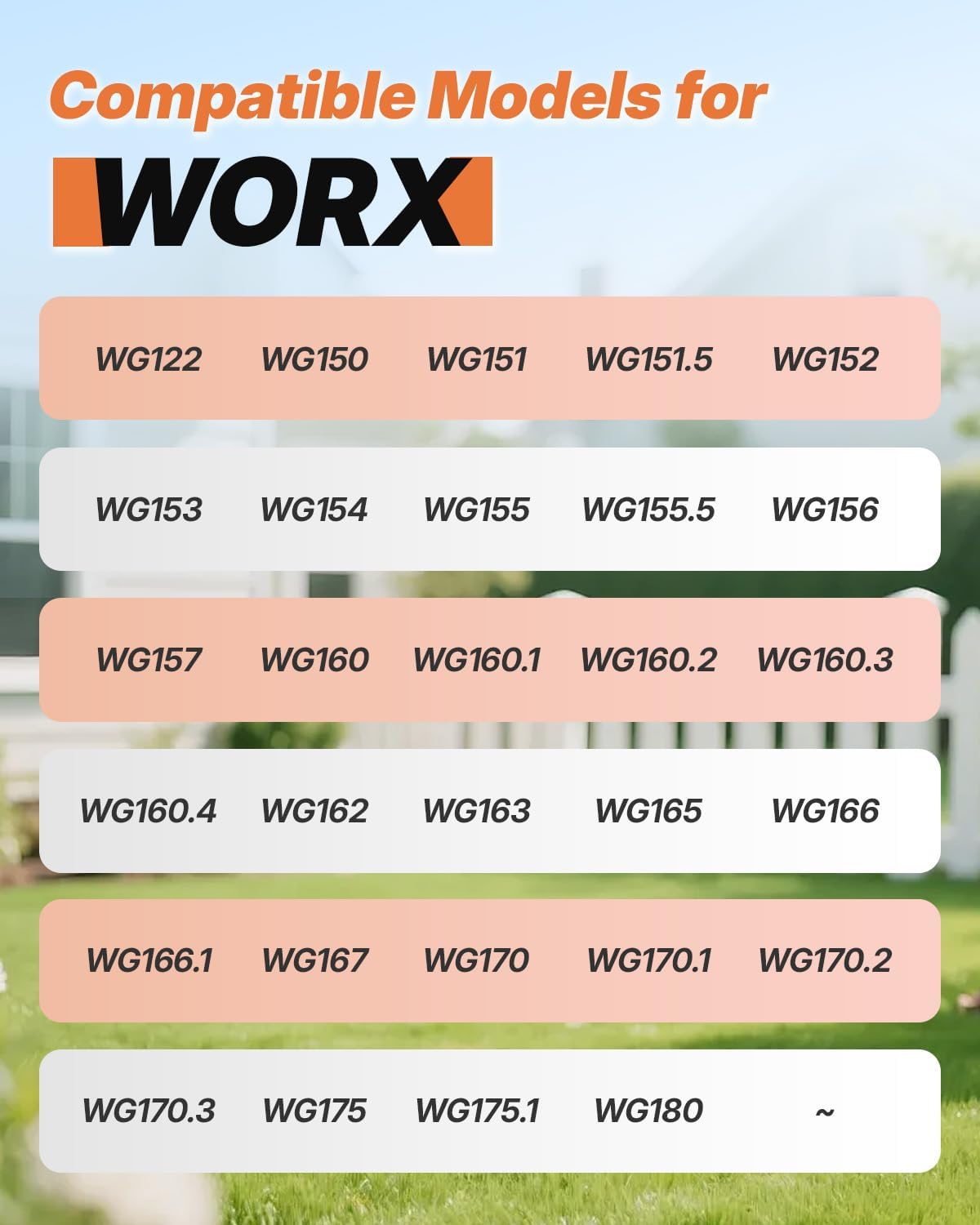 20 Pack (WA0010)Replacement Trimmer Line Spool Compatible with Worx Weed Eater, 0.065 inch Trimmer Line Refills for Worx Trimmer,Weed Wacker String Replacement Parts(16 Trimmer Spools,4 Trimmer Caps)