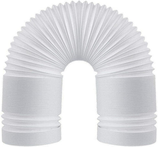 Air Conditioner Exhaust Vent Hose - 5.9" Diameter, 59" Length, Angooni Universal Counter-Clockwise Thread Air Vent Compatible with Honeywell, Whynter, Frigidaire, LG, Toshiba, Delonghi, JHS