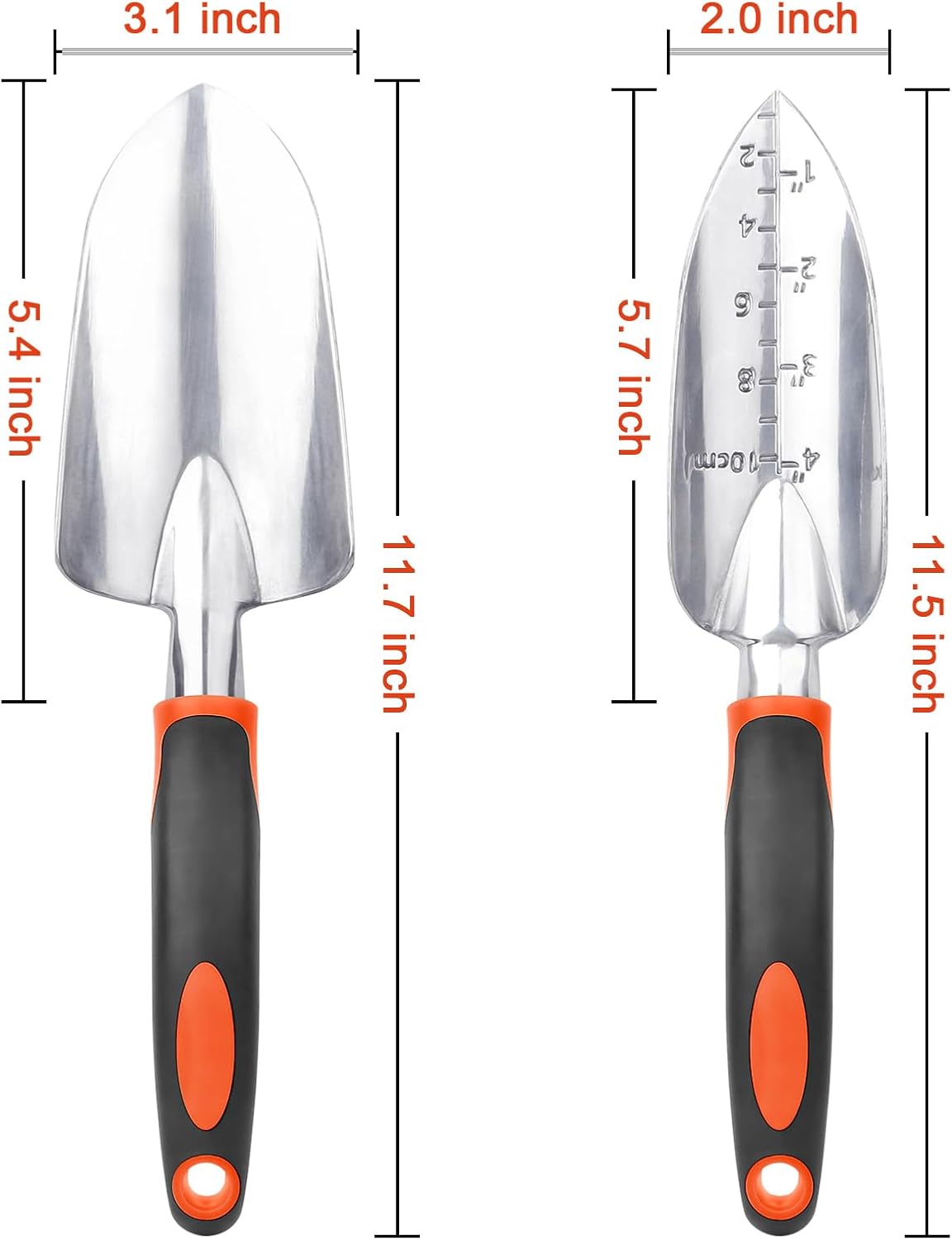 Garden Tools Set, 3 Pack Heavy Duty Gardening Tools Set + Garden Shovel Trowel Garden Tool Set, 2 Pack Heavy Duty Gardening Tools Set