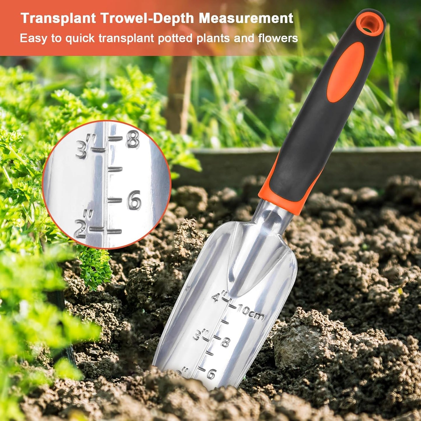 Garden Tools Set, 3 Pack Heavy Duty Gardening Tools Set + Garden Tool Set, 2 Pack Heavy Duty Gardening Tools Set