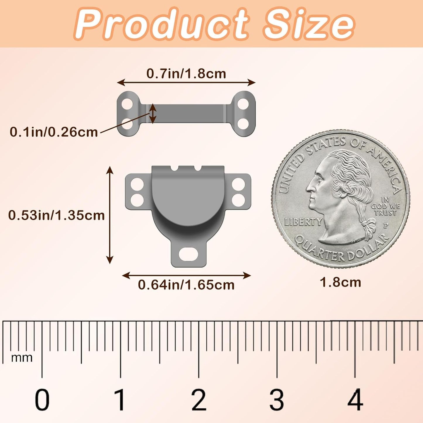 Hook and Eye Closures for Clothing,25 Set Hooks and Eye for Sewing,Clothing,Bra,Pants Waist,Jeans,DIY Craft Sewing Clasp and Snaps Fasteners Kit Hooks Replacement/Repair(Black)