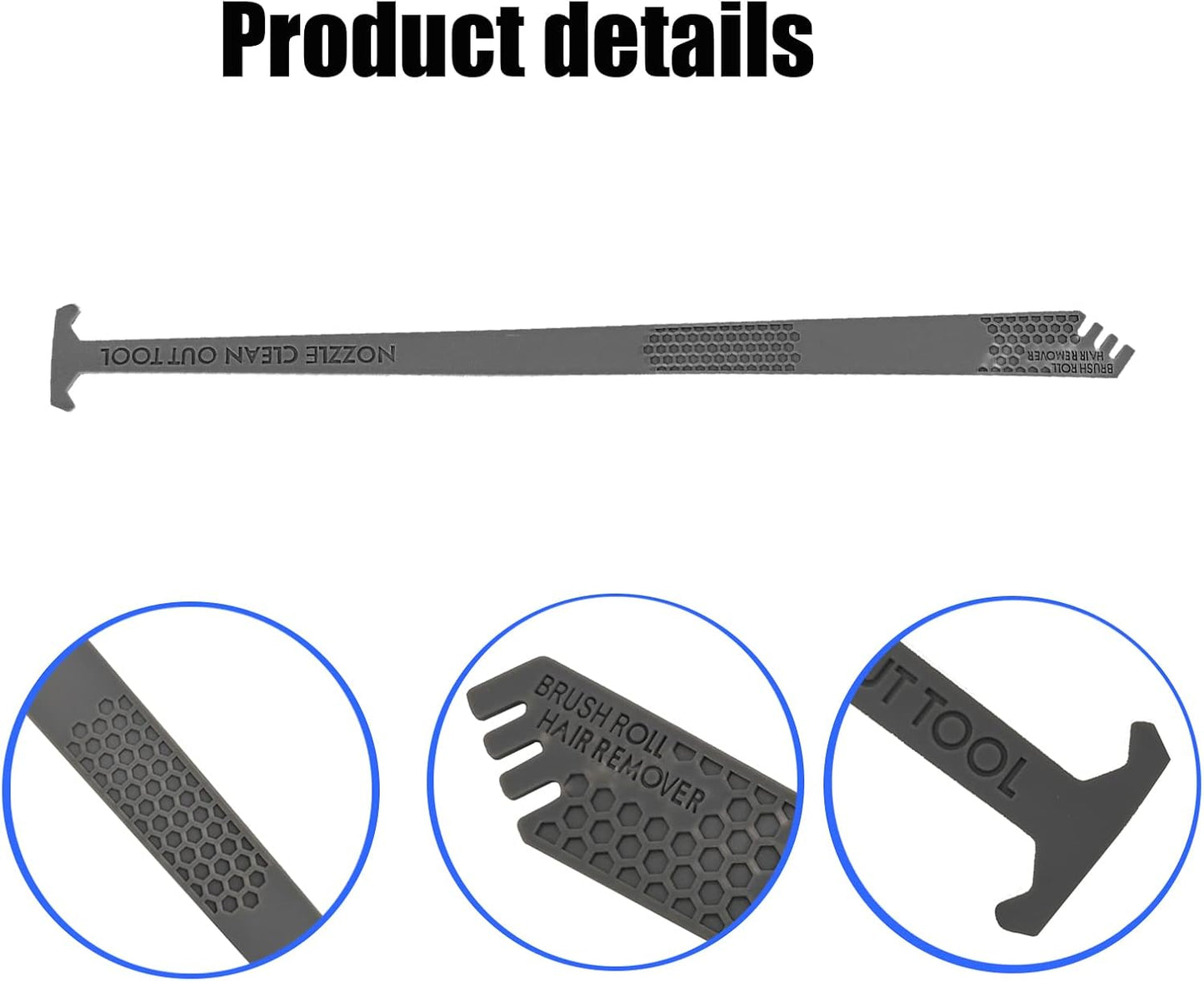 Replacement Carpet Cleaner Part Nozzle Clean Out Tool Compatible with Bissell ProHeat 2X Revolution Series Models 1548, 1550, 1551(2Pack)