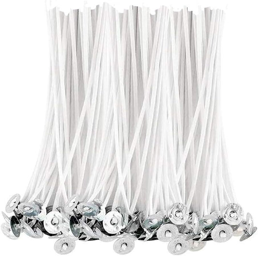 Candle Cotton Wicks 4 Inch 150pcs Short Candle Making Wicks for Making DIY