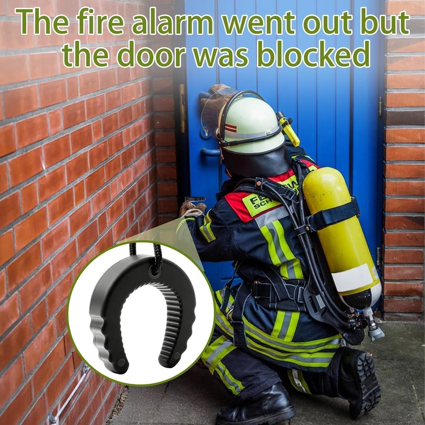 3 Pack First Responder Door Stop Jammer Heavy Duty Rubber Emergency Door Wedge for Police Firefighter EMS Non-Slip Tactical Entry Tool Security Guard Equipment 2 Black 1 Orange Jammer Multi-Surface