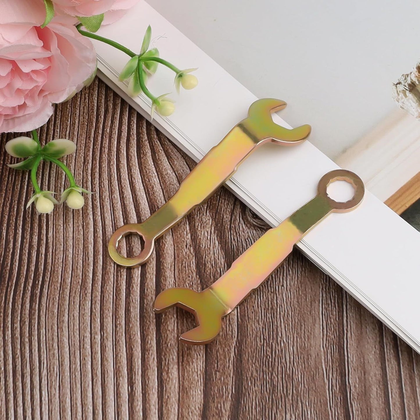 4pcs Pivot Pocket Door Wrench, 0.83'' Pocket Door Wrenches, Adjustment Pocket Wrenches-Rv Pockets Door Adjusting Hardware, Bi-Fold Doors Hardware Adjustment Tool for Folding Door, Sliding Doors Hanger