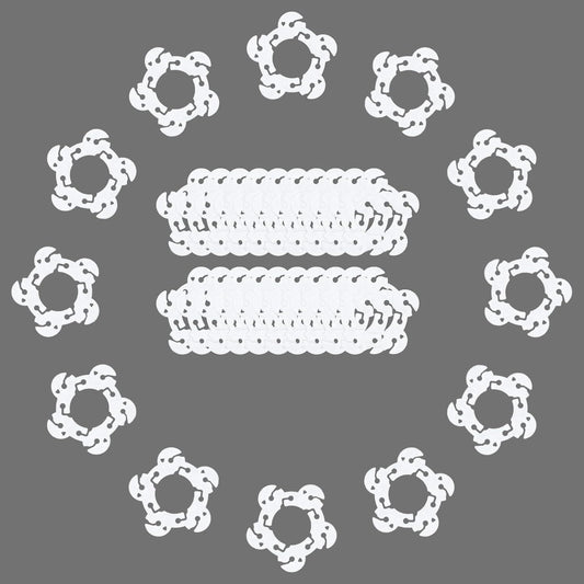 50 Pcs Reusable Balloon Arch Clips, Plastic Balloon Arch Connectors, Garland Holders for Decorating Connector, Balloons Stand Clips for Birthday Wedding (Diameter 2.2 Inch)