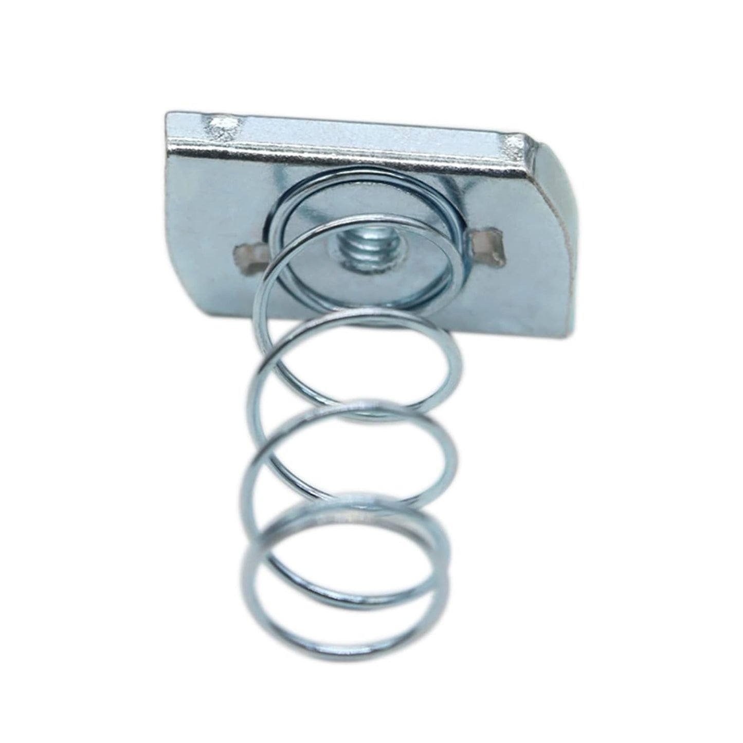Strut Channel Nuts, 1/4"-20 Spring Channel Nut with Zinc Electroplate Finish, Long Spring Nuts Great for Use with Unistrut Channels (10 Pack)