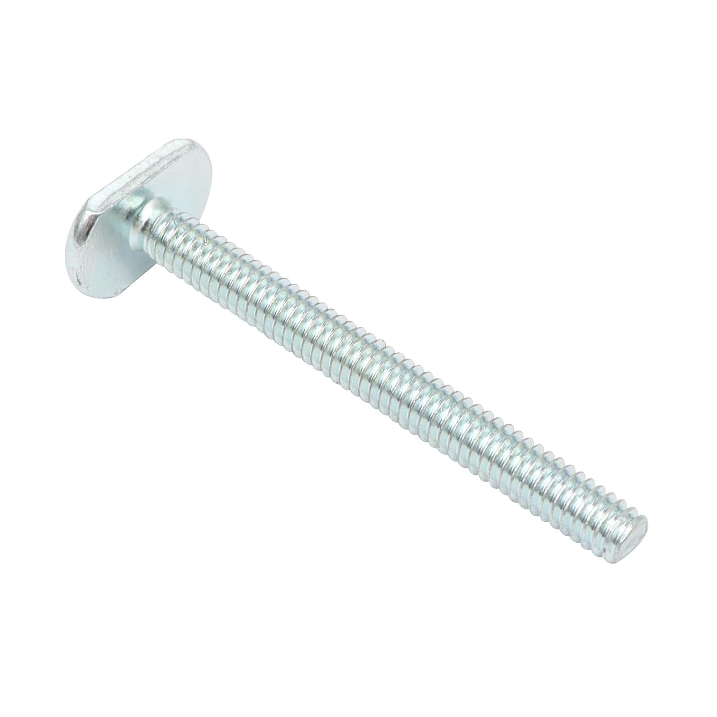 Xadnitu 20 Pieces 1/4"-20 T Track Bolt 2-1/2" Length, T Slot Drop-in Sliding Bolts with T Shaped Head for Hardware, Fixture Accessories and Woodworking Jigs